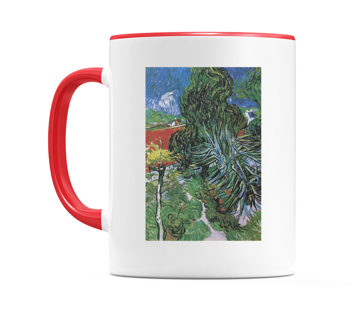 Doctor Gachet's Garden in Auvers (1890) Mug