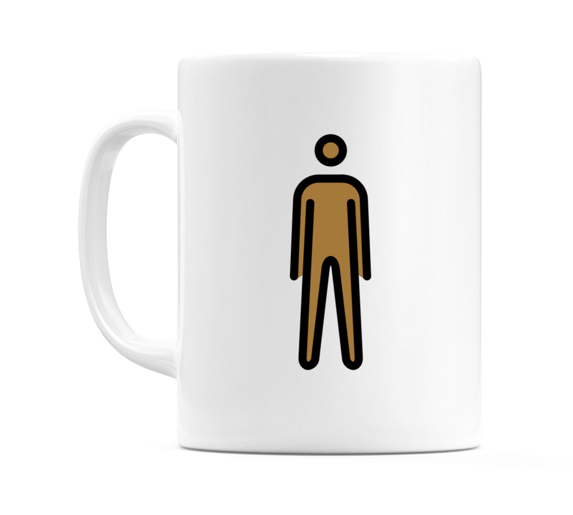 Male Standing: Medium-Dark Skin Tone Emoji Mug