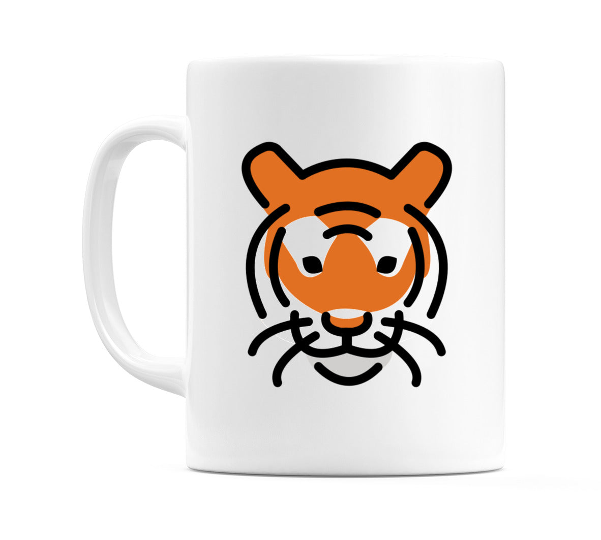 Tiger Face Emoji Mug