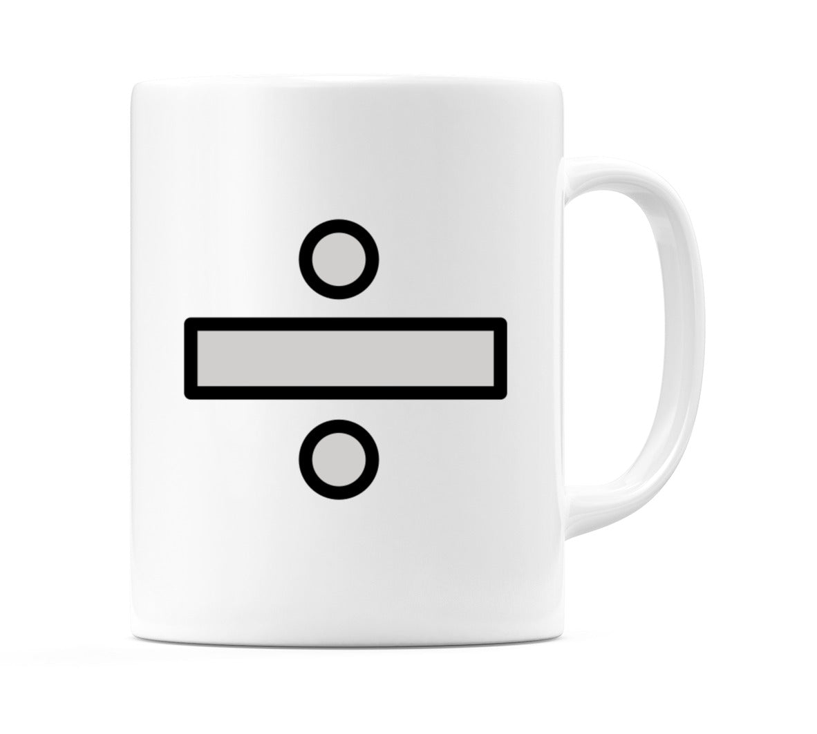 Division Sign Emoji Mug