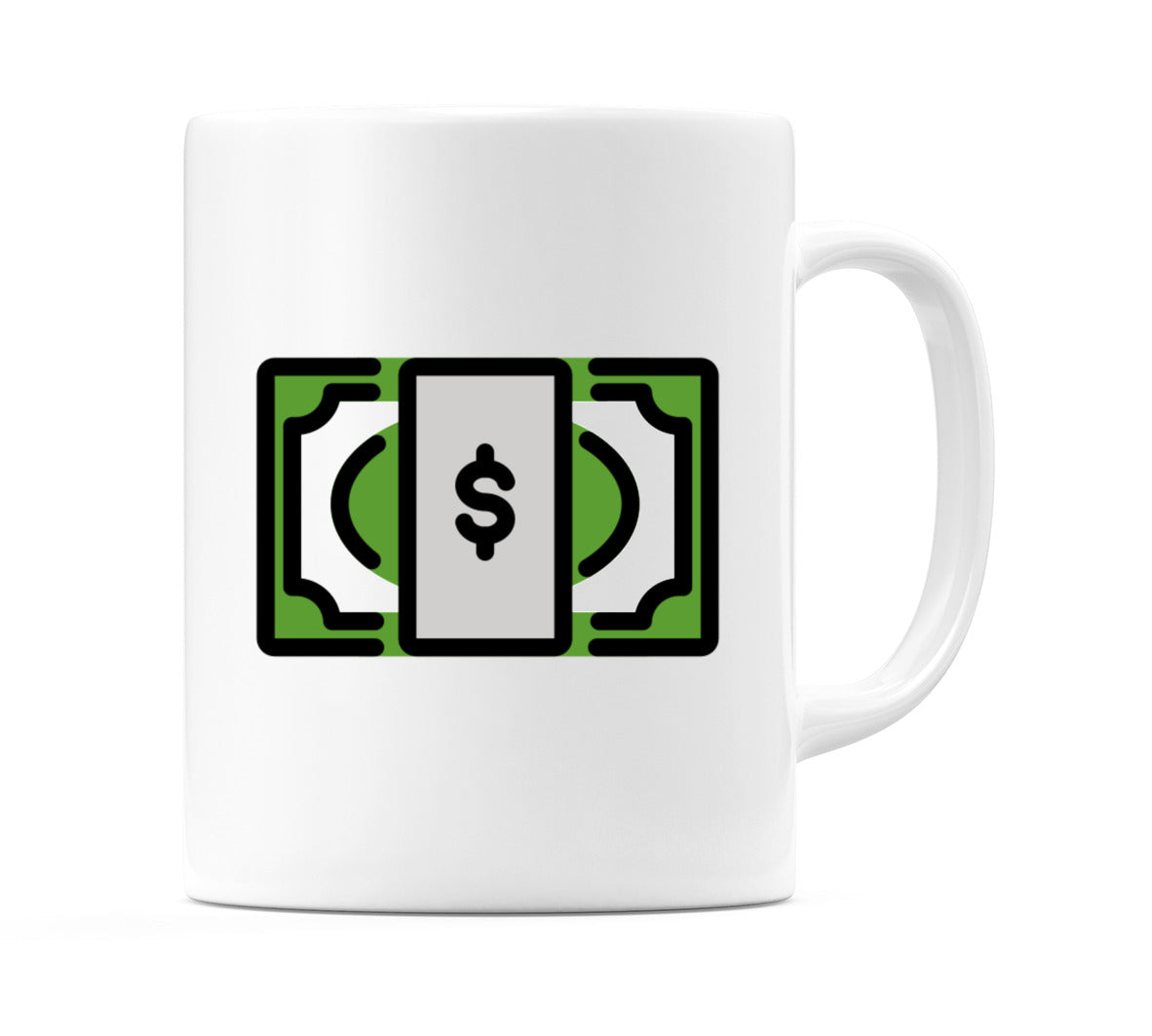 Dollar Banknote Emoji Mug