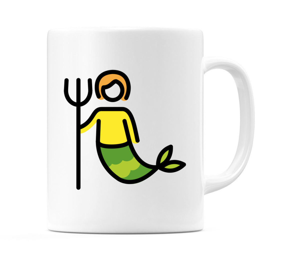 Merperson Emoji Mug