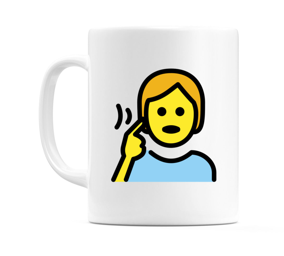 Deaf Person Emoji Mug