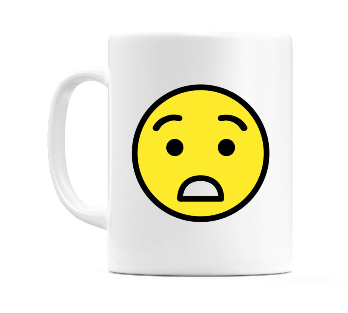 Astonished Face Emoji Mug