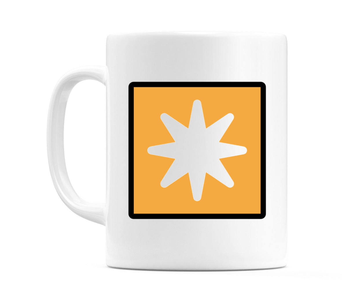 Eight-Pointed Star Emoji Mug