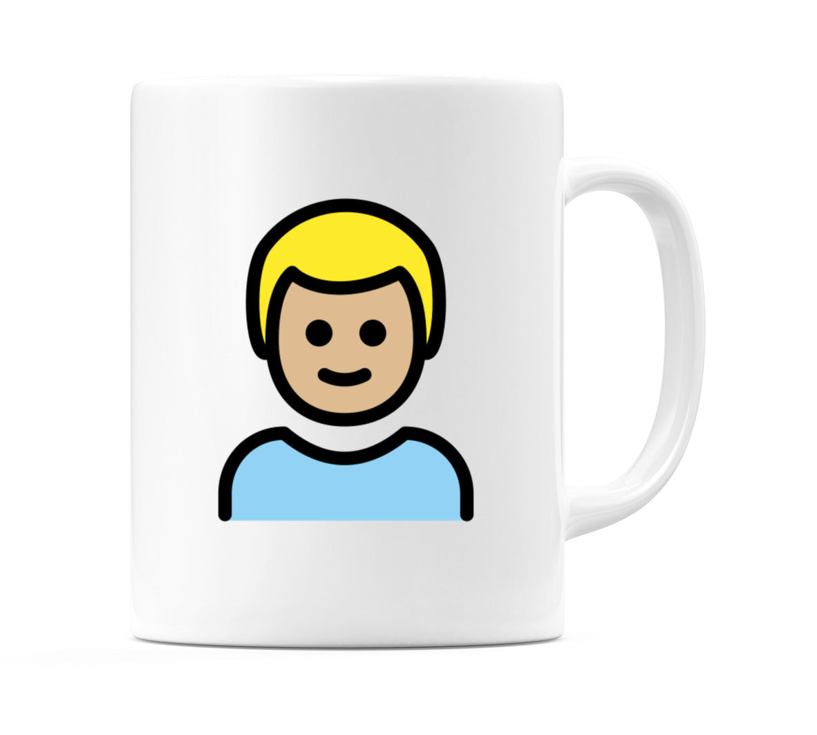 Boy: Medium-Light Skin Tone Emoji Mug