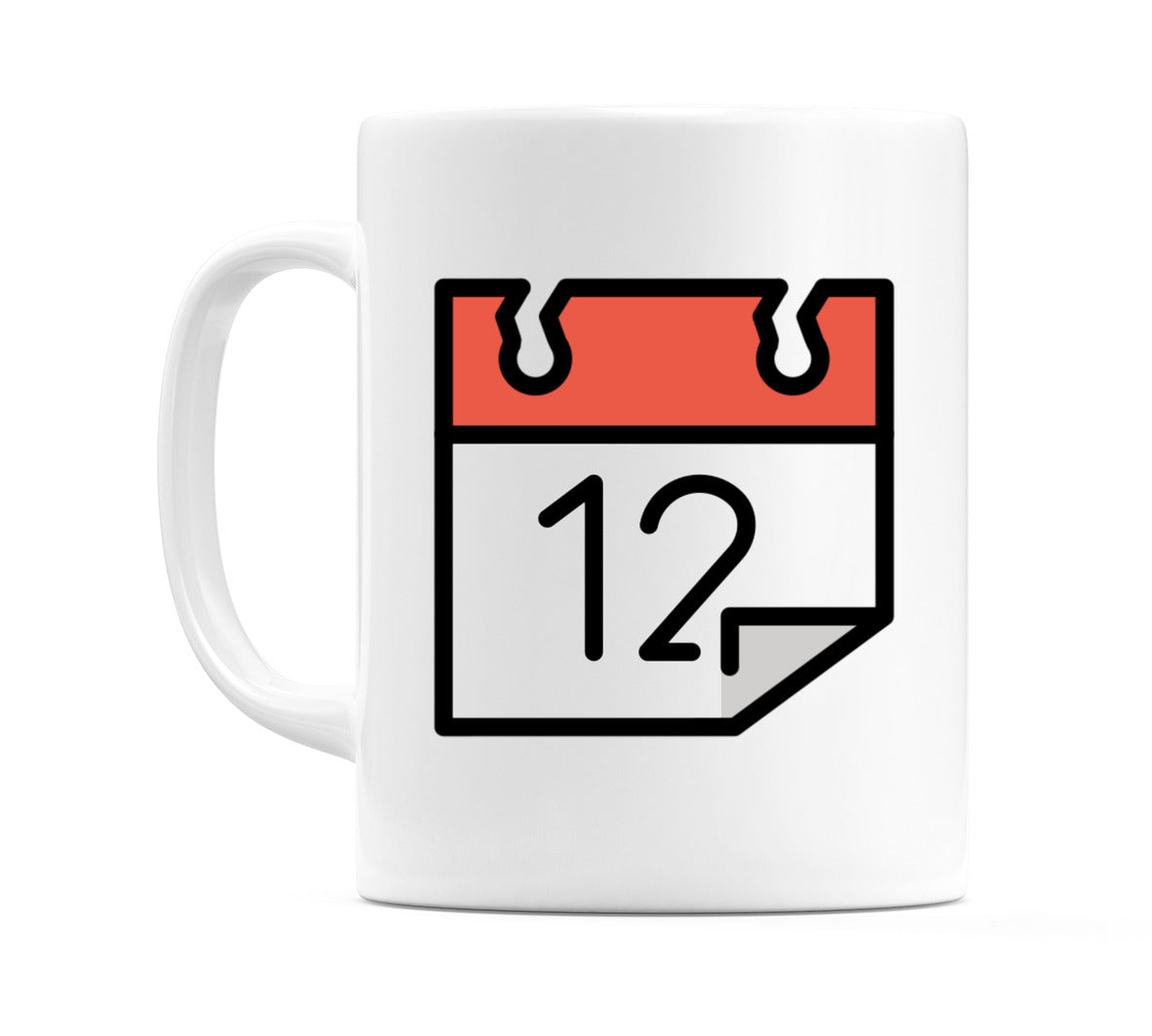 Tear-Off Calendar Emoji Mug