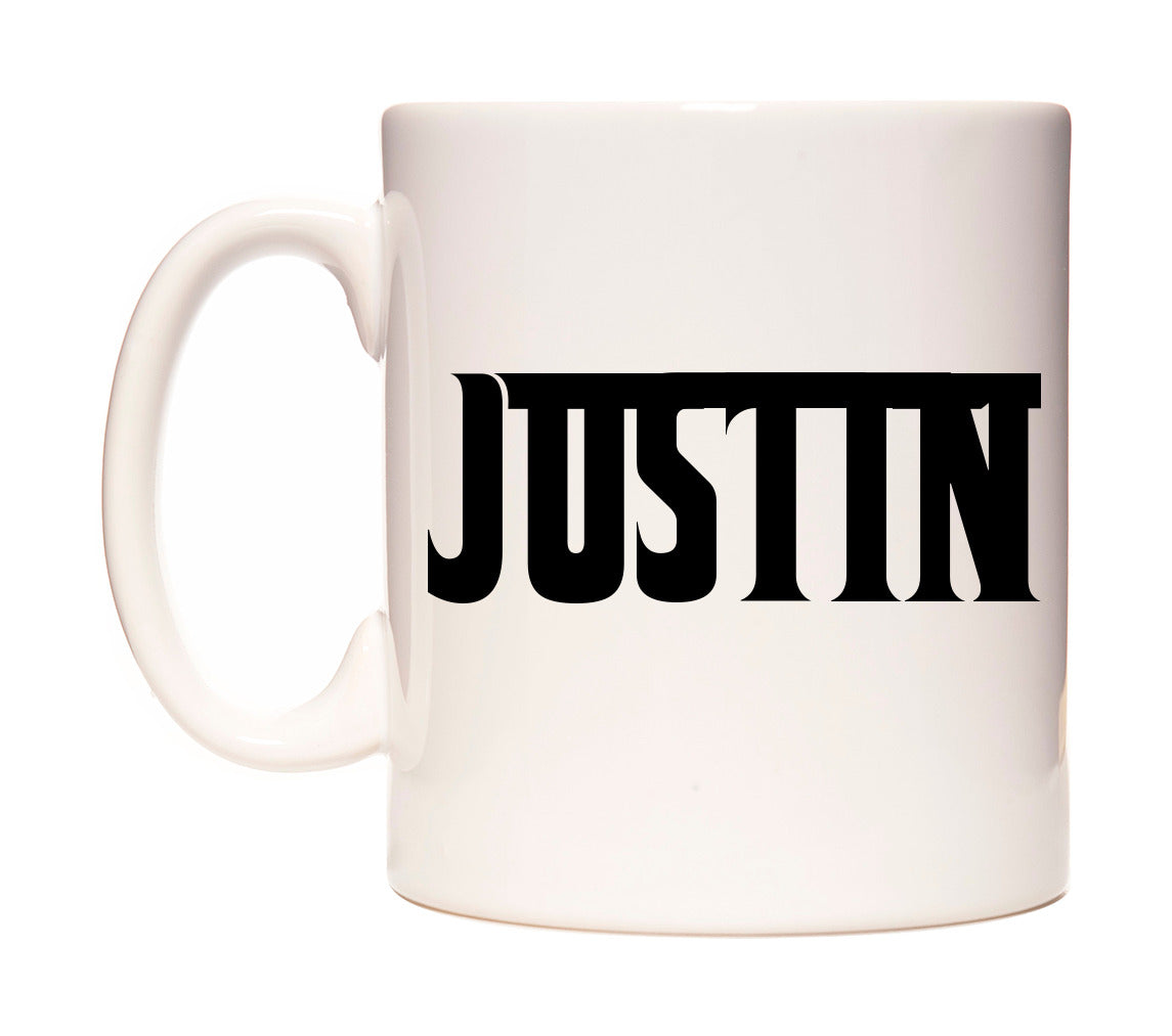 Justin - Godfather Themed Mug