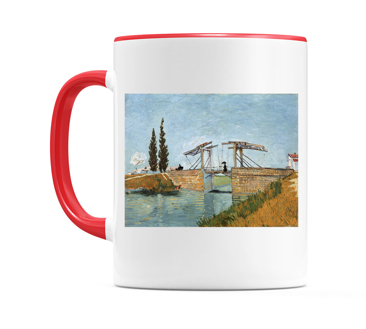 Langlois Bridge at Arles (1888) Mug