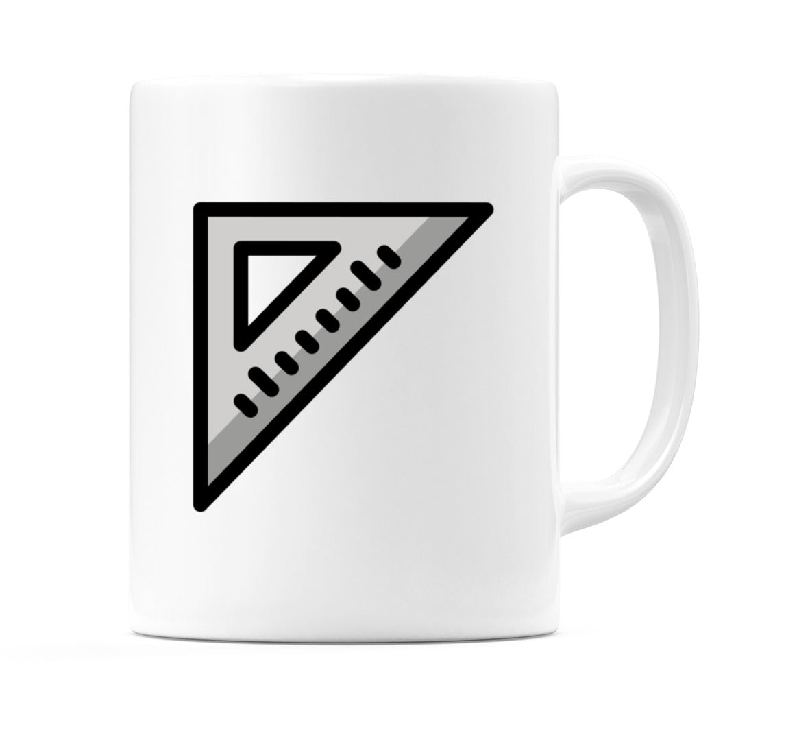 Triangular Ruler Emoji Mug