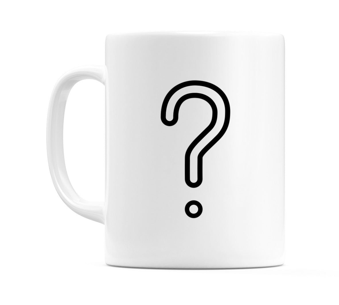 White Question Mark Emoji Mug