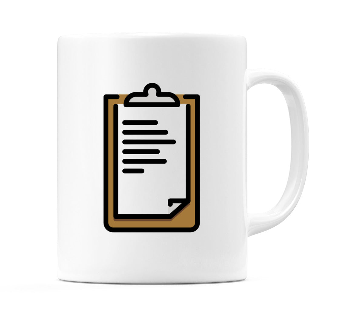 Clipboard Emoji Mug