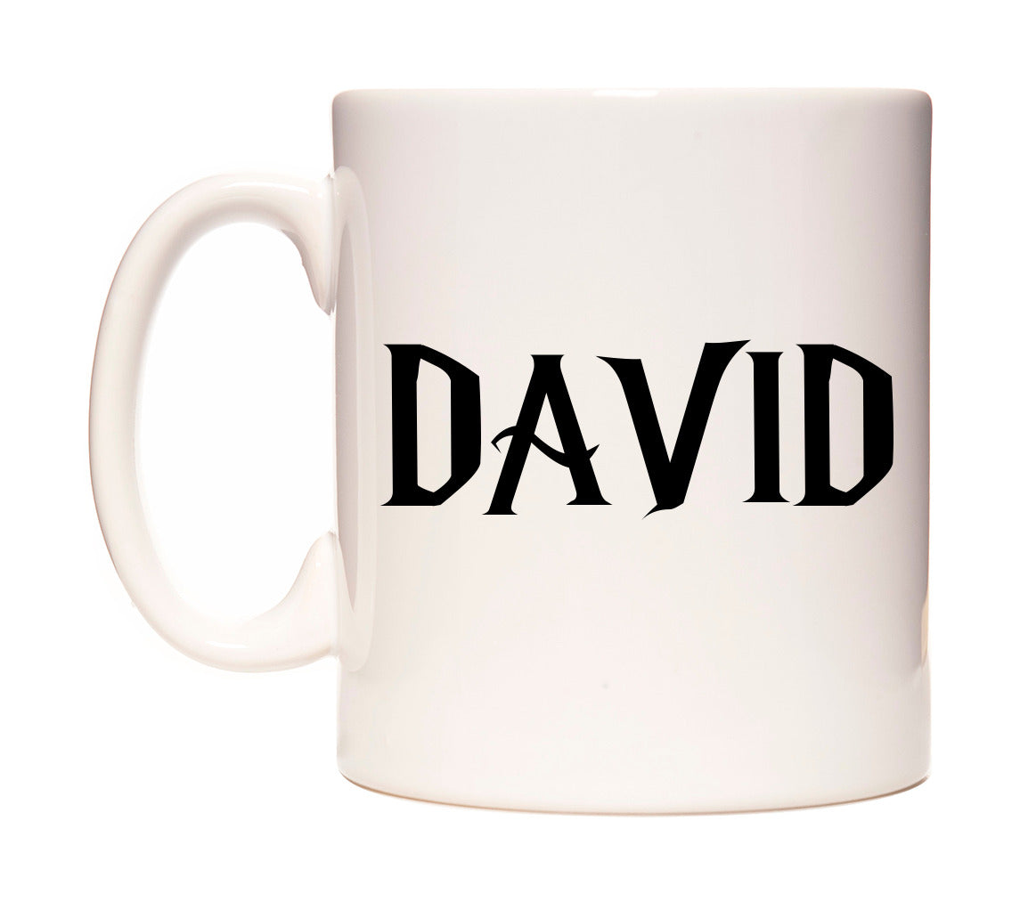 David - Wizard Themed Mug