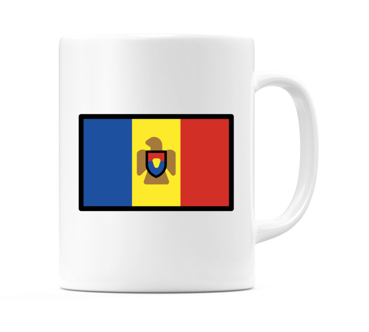 Moldova Flag Emoji Mug