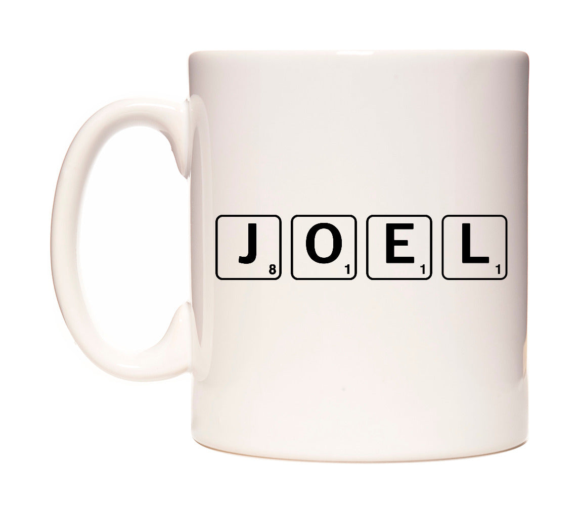Joel - Scrabble Themed Mug