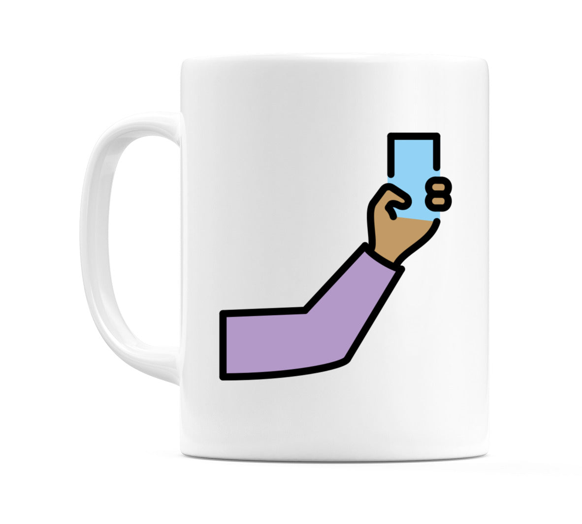 Selfie: Medium Skin Tone Emoji Mug