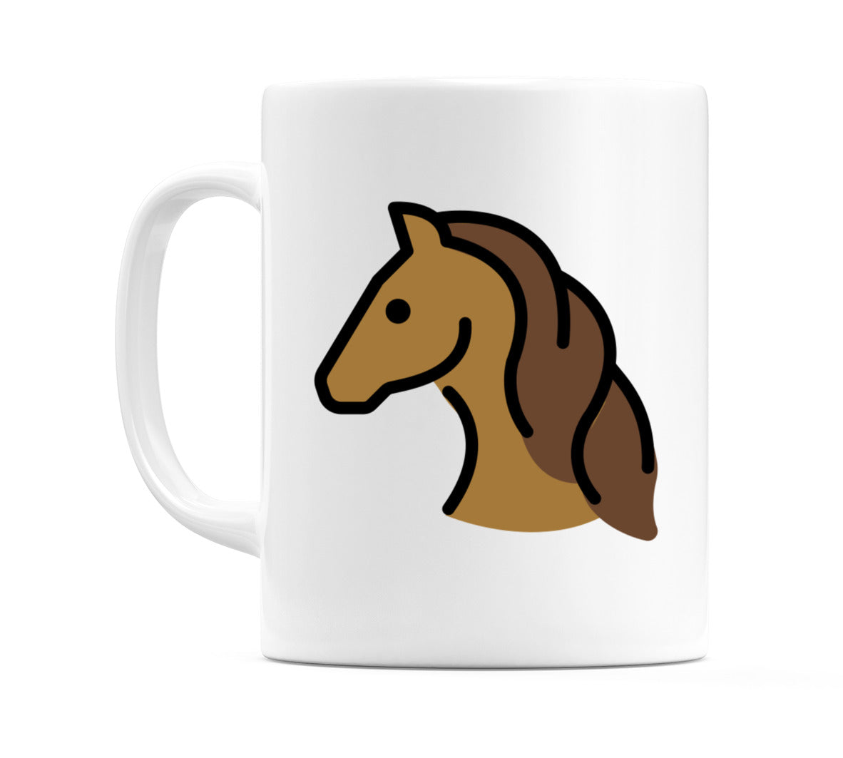 Horse Face Emoji Mug