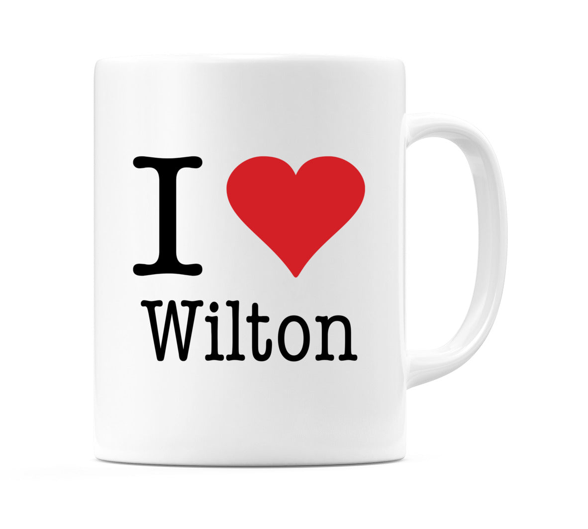 I Love Wilton Mug