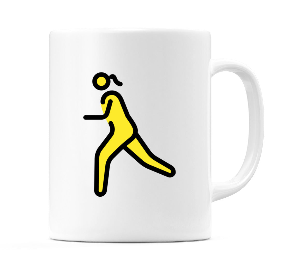 Female Running Emoji Mug