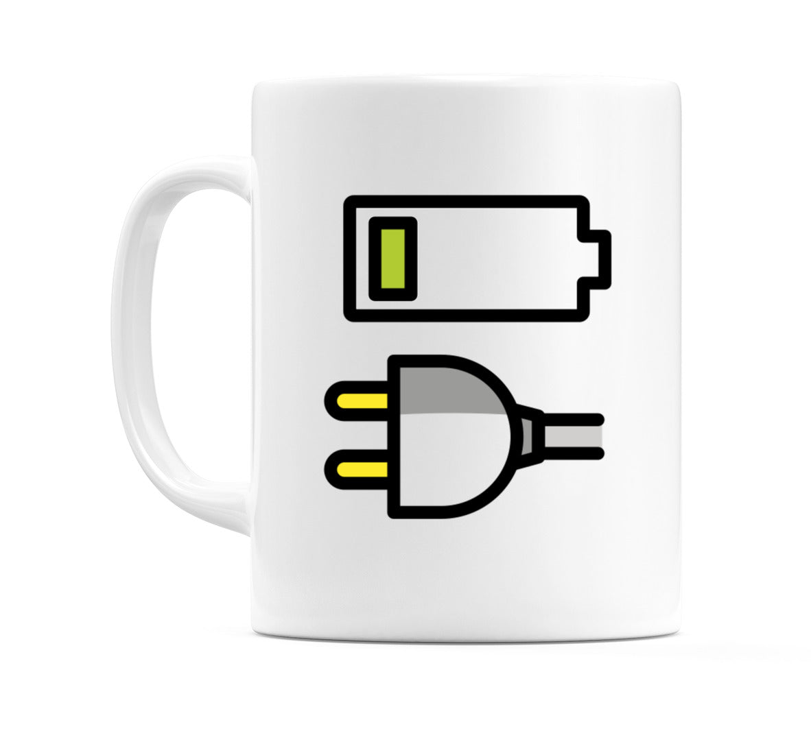 Charge Plug Emoji Mug