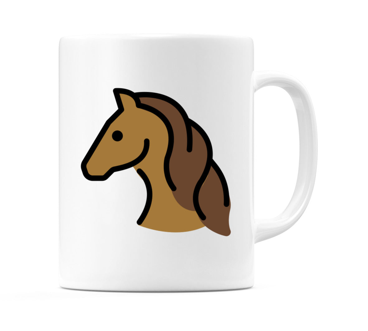 Horse Face Emoji Mug