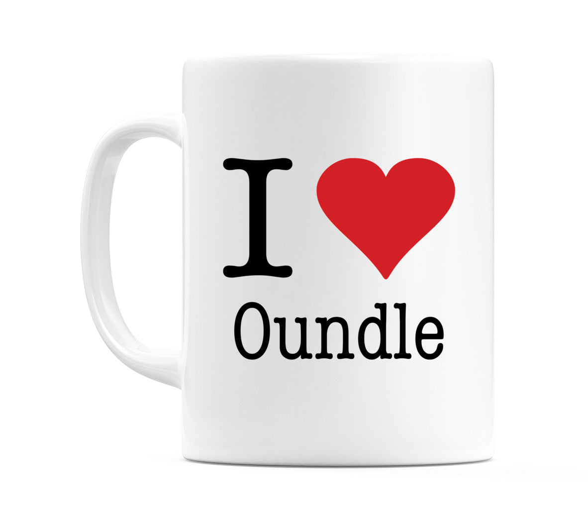 I Love Oundle Mug
