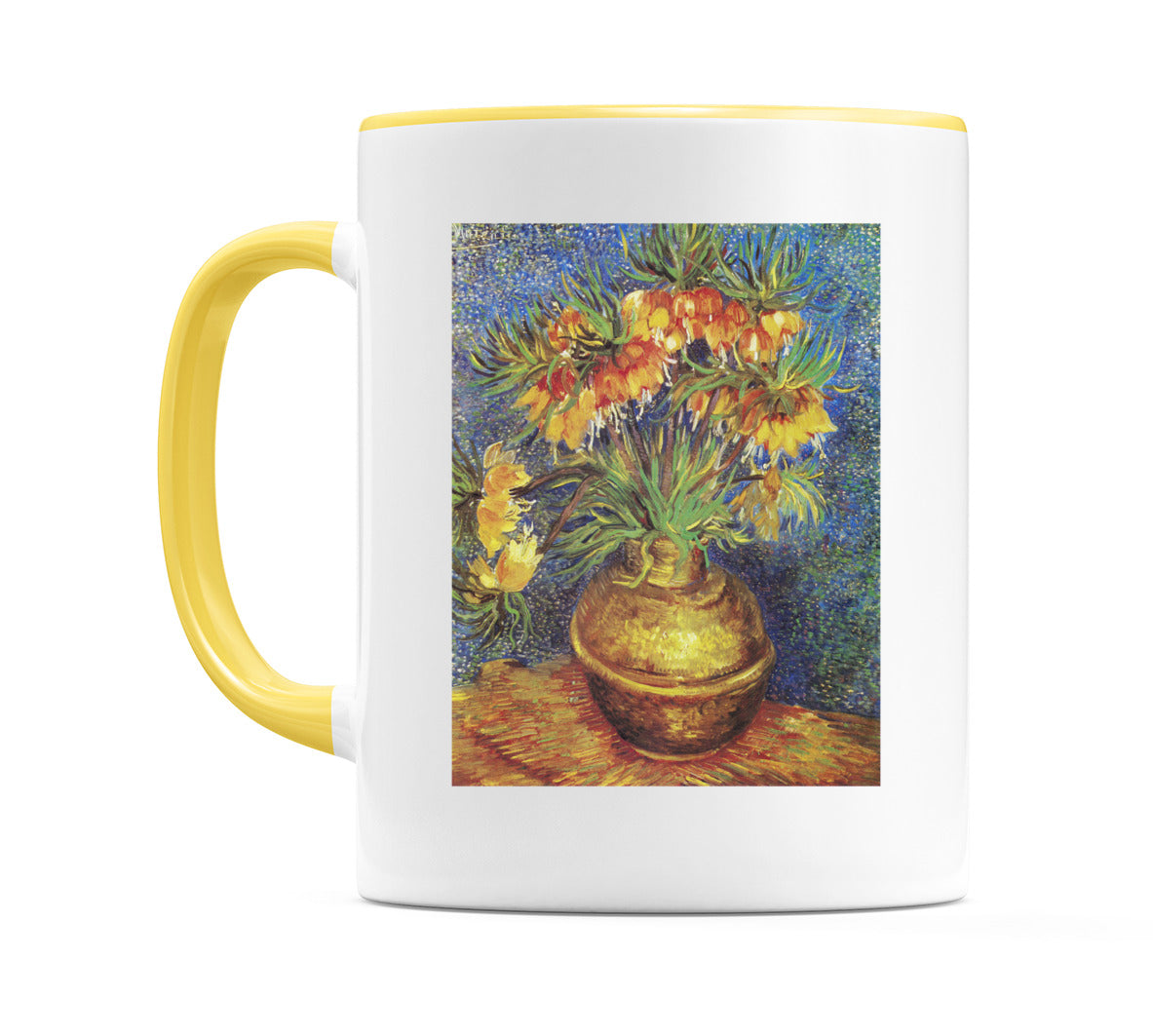 Imperial Fritillaries in a Copper Vase (1887) Mug