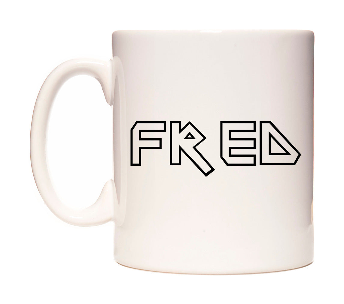Fred - Iron Maiden Themed Mug