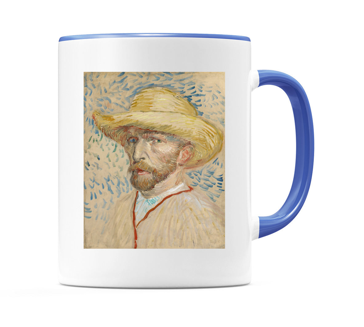 Self Portrait with a Straw Hat (1887) Mug