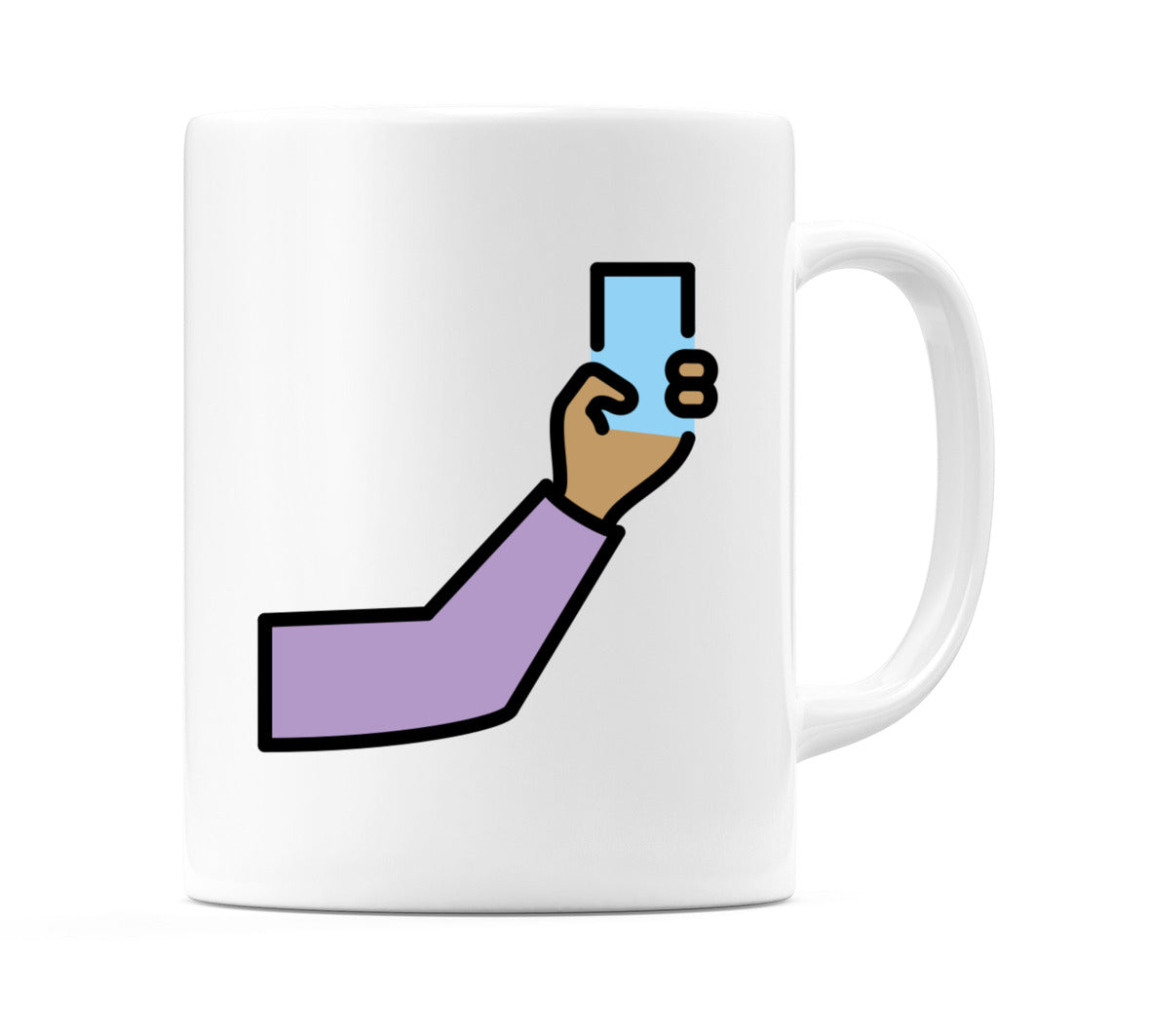 Selfie: Medium Skin Tone Emoji Mug