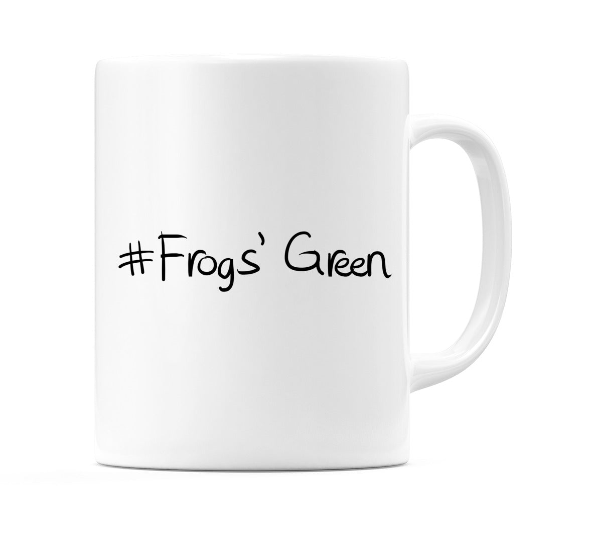 #Frogs' Green Mug