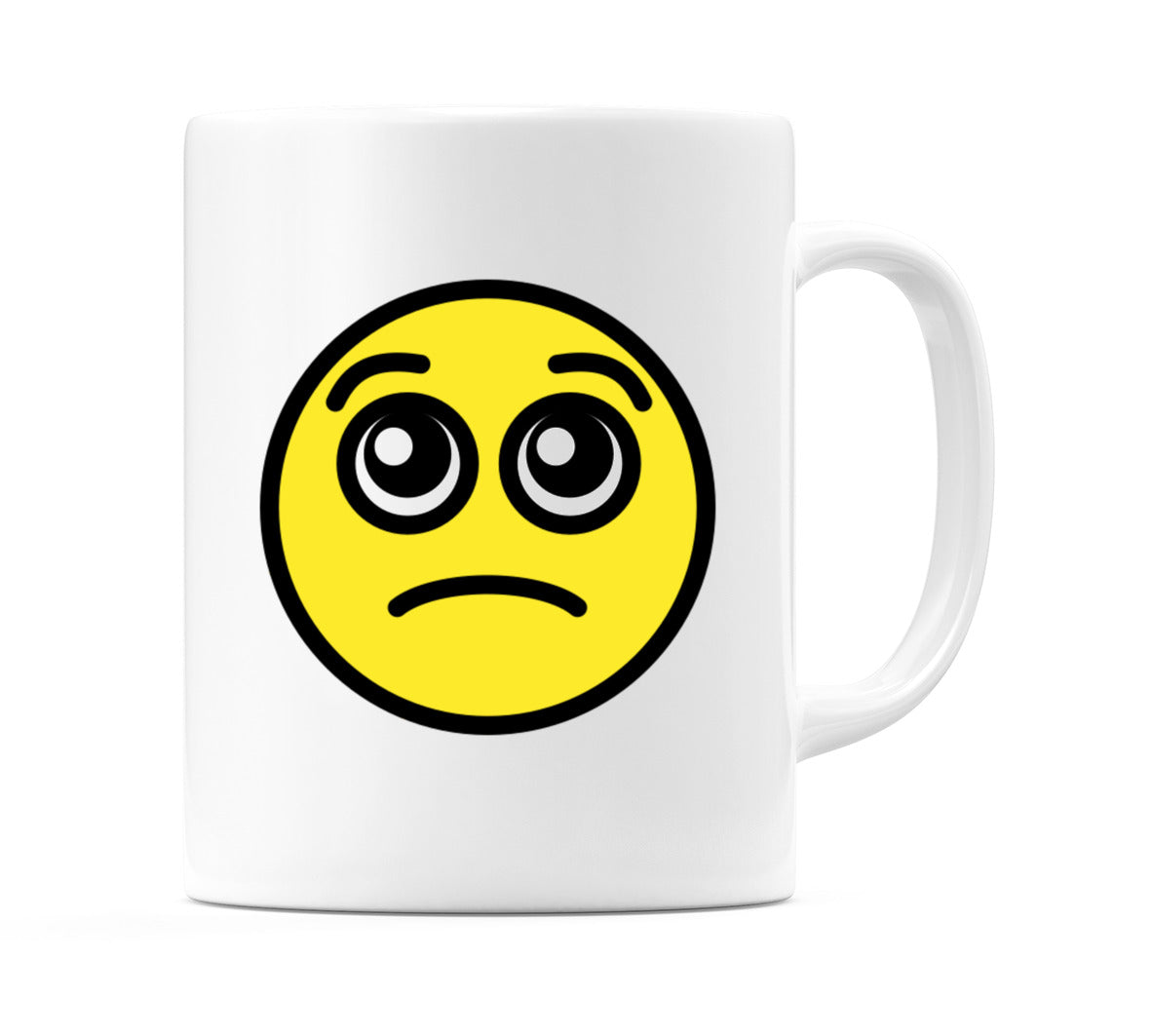 Pleading Face Emoji Mug