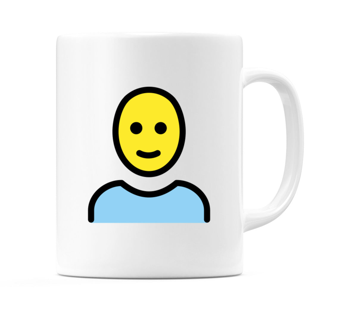 Female: Bald Emoji Mug