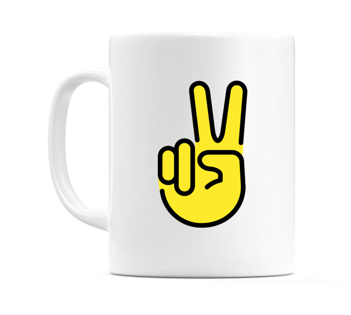 Victory Hand Emoji Mug