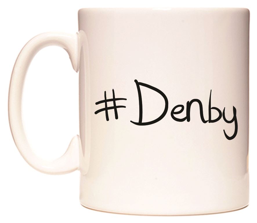 This mug features #Denby