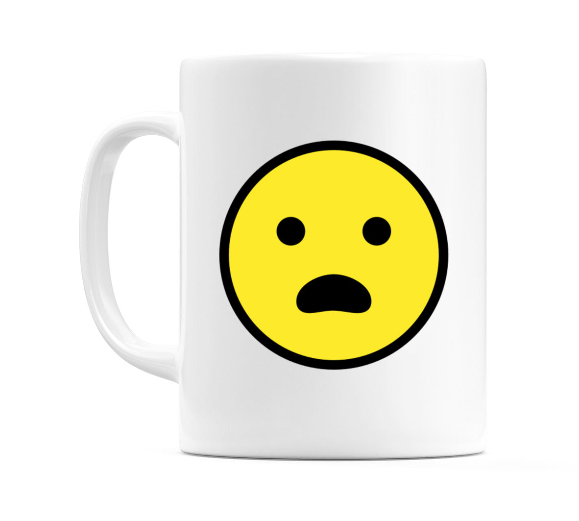 Frowning Face With Open Mouth Emoji Mug