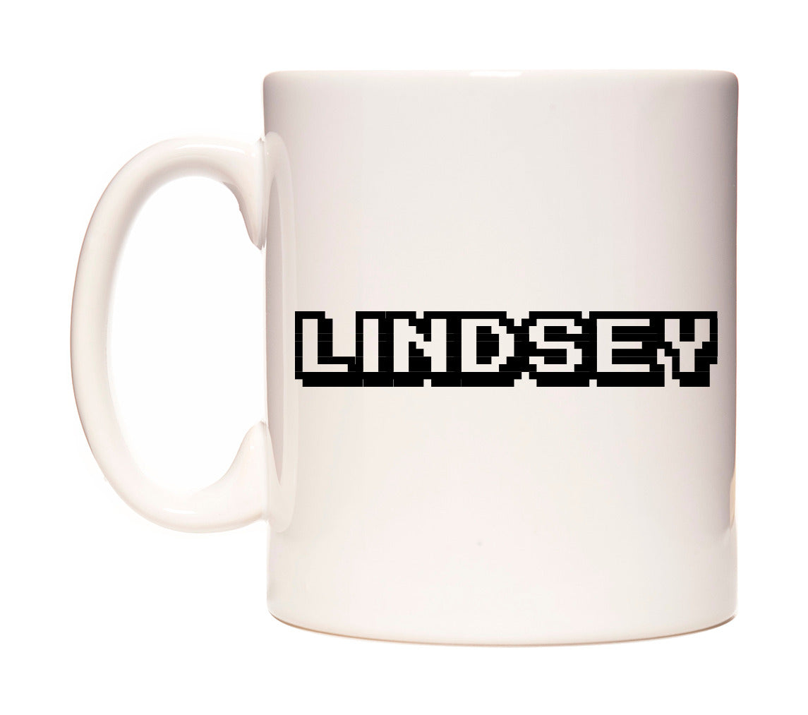 Lindsey - Arcade Themed Mug
