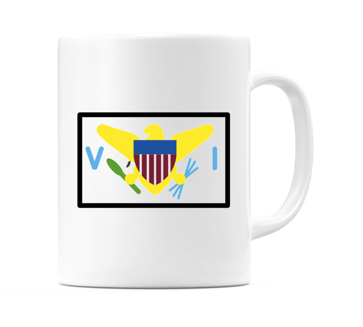 U.S. Virgin Islands Flag Emoji Mug