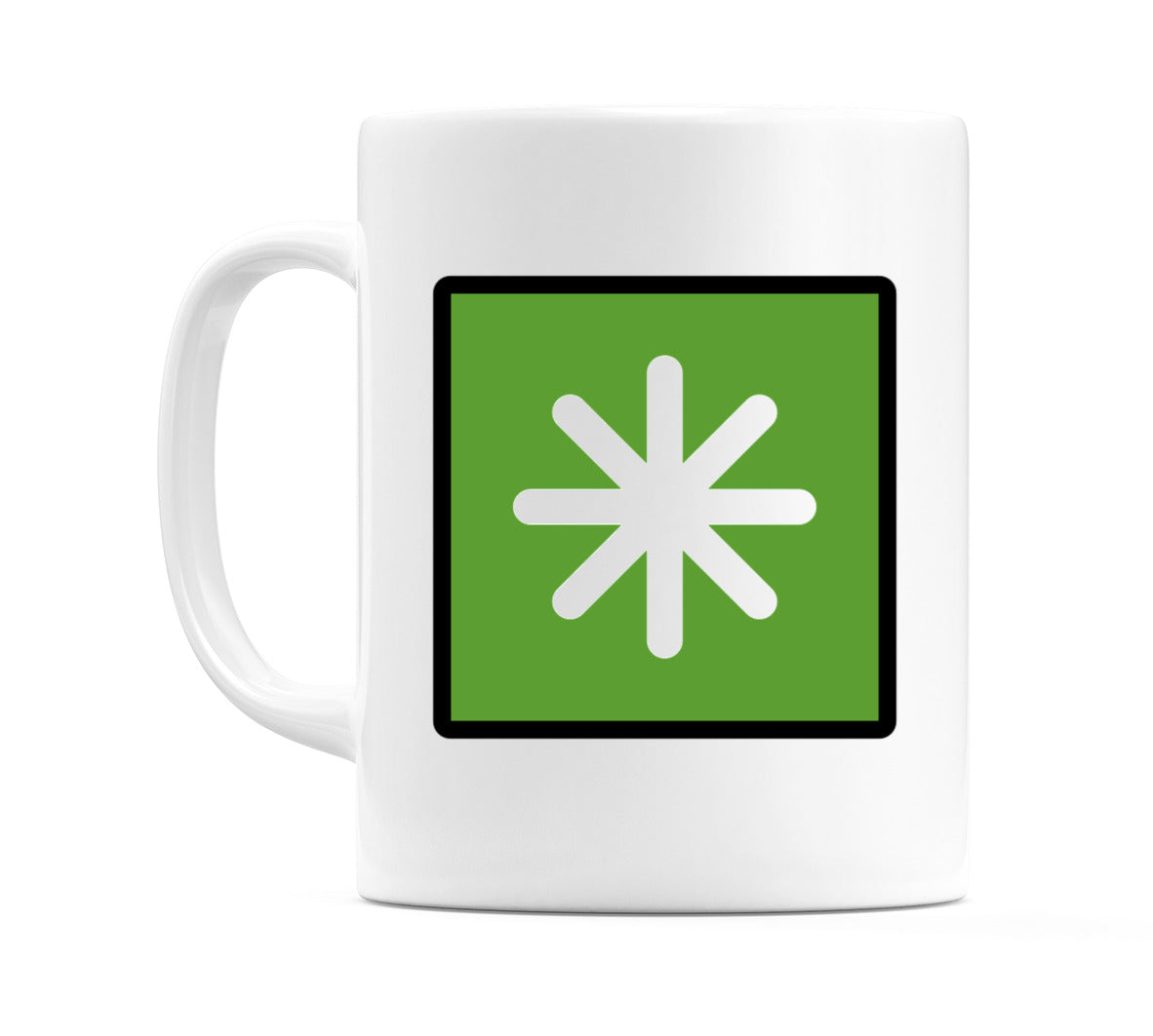 Eight-Spoked Asterisk Emoji Mug
