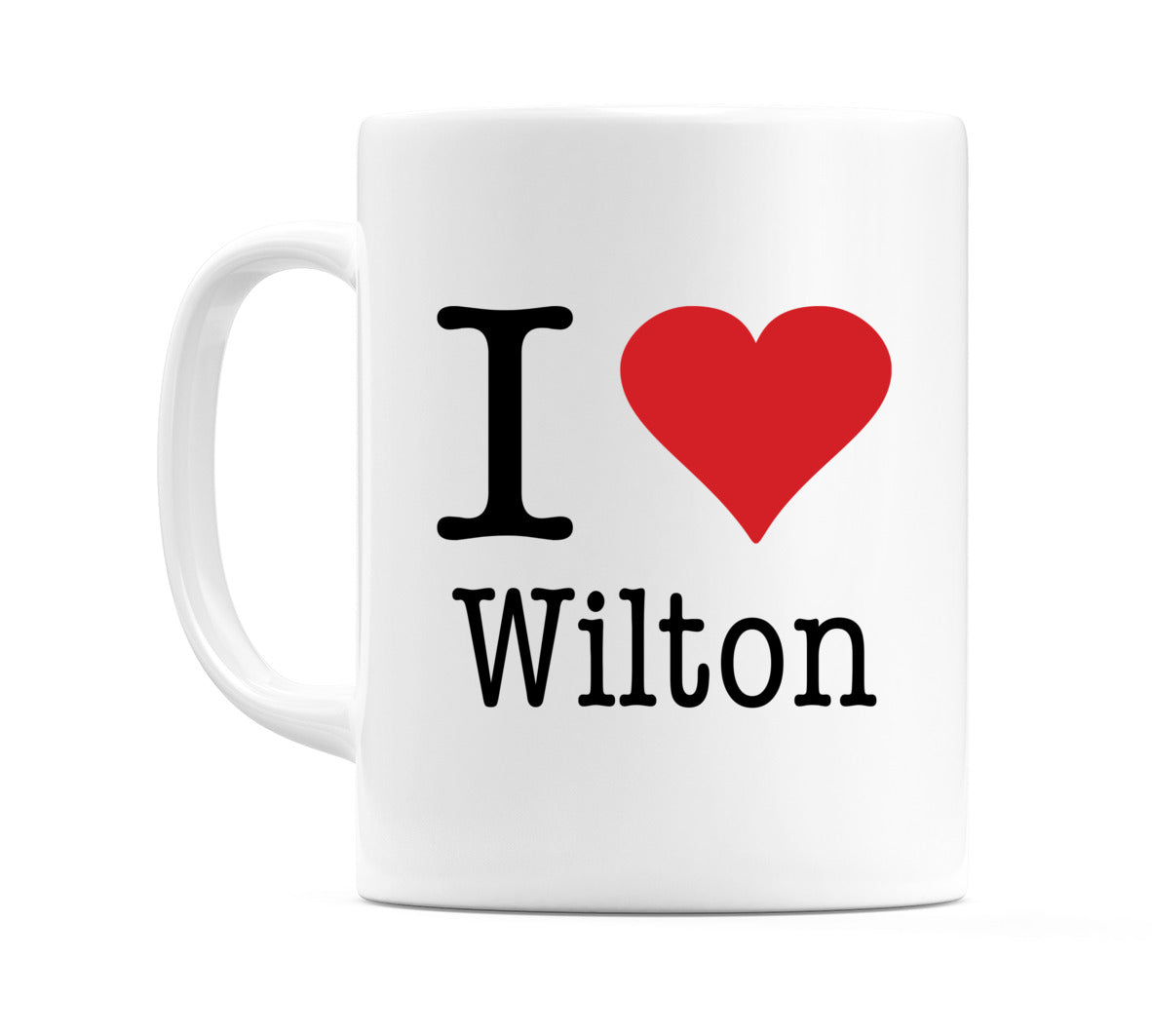I Love Wilton Mug