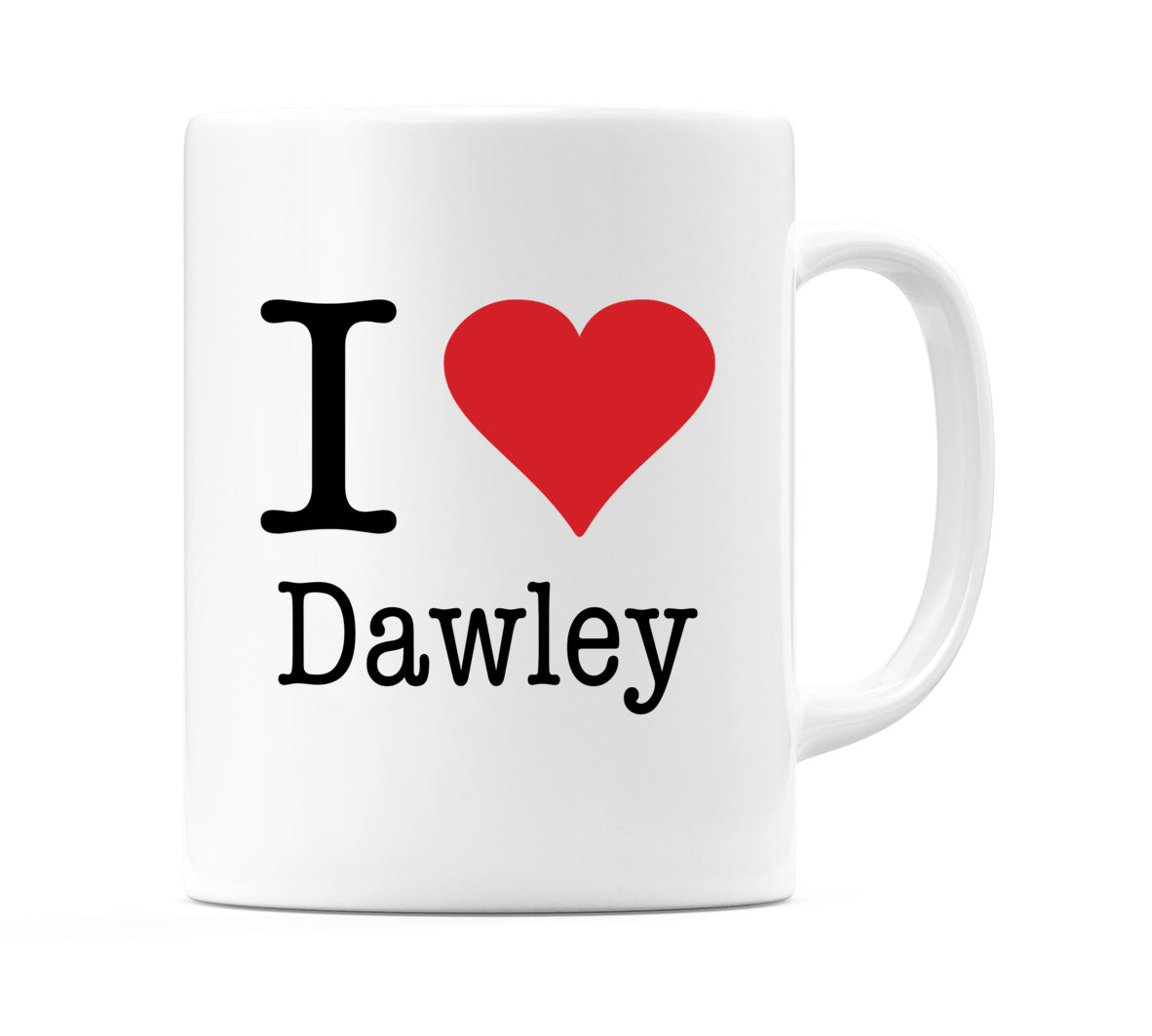 I Love Dawley Mug