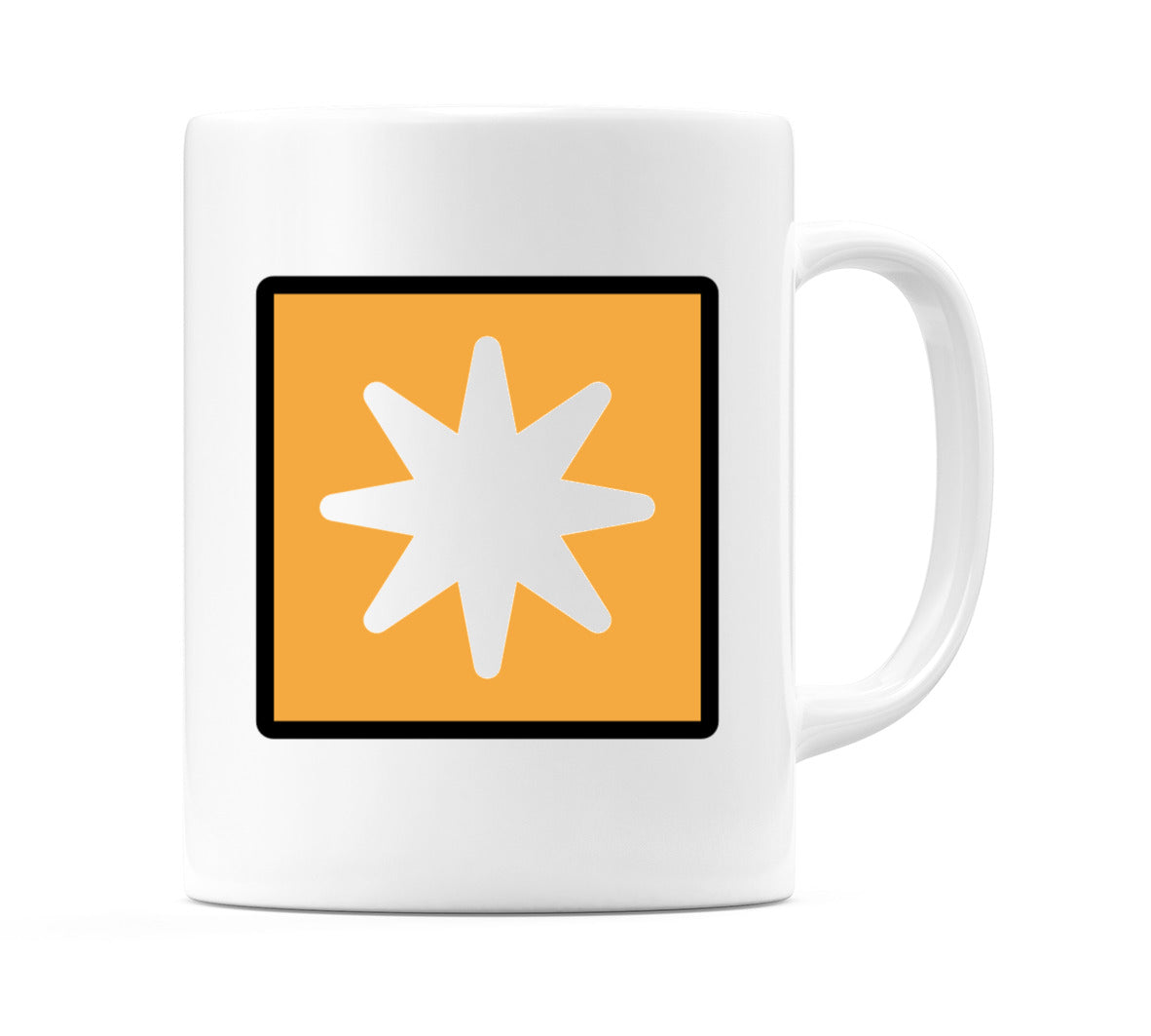 Eight-Pointed Star Emoji Mug