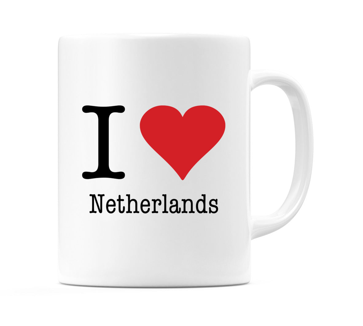 I Love Netherlands Mug