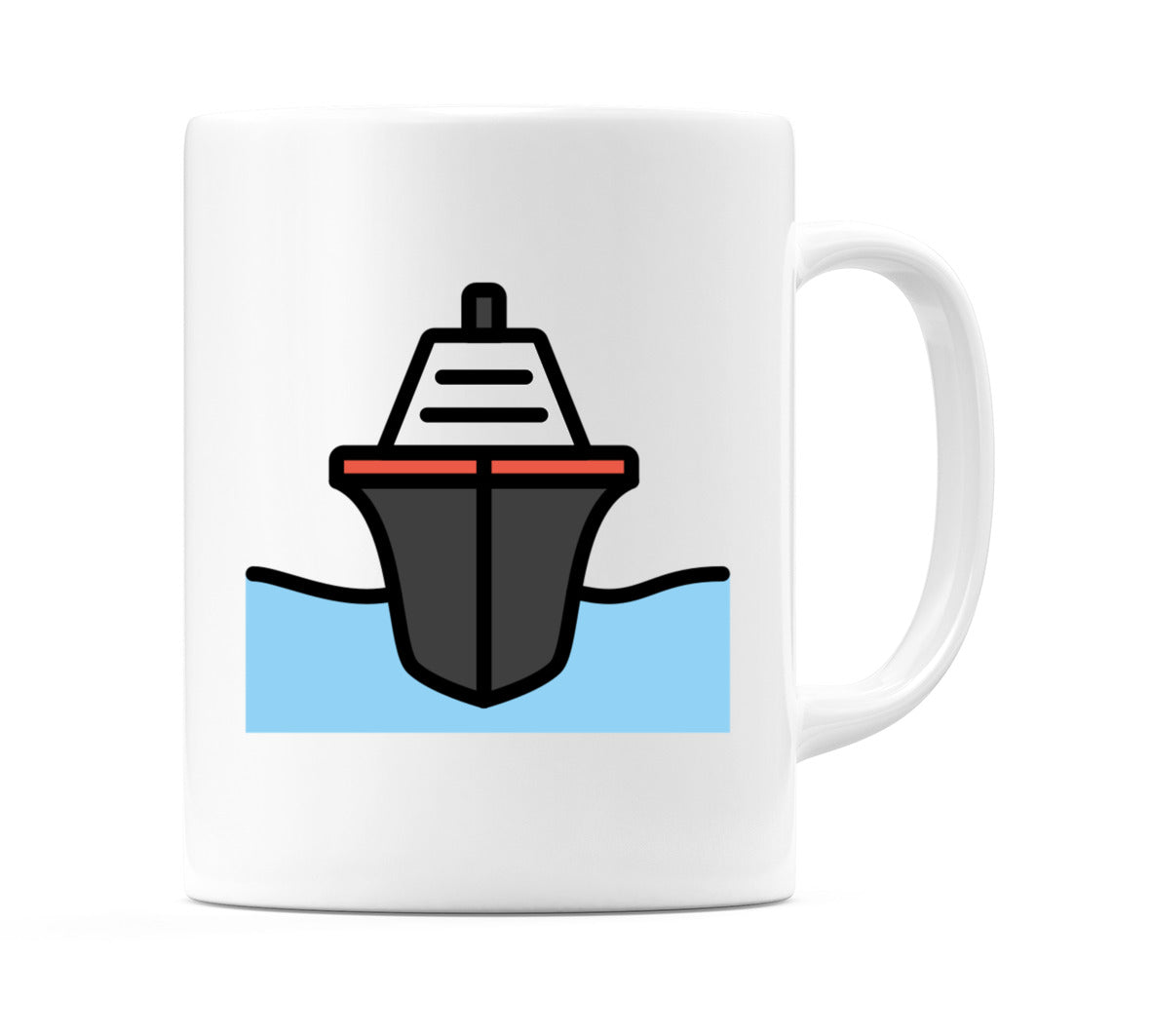 Passenger Ship Emoji Mug