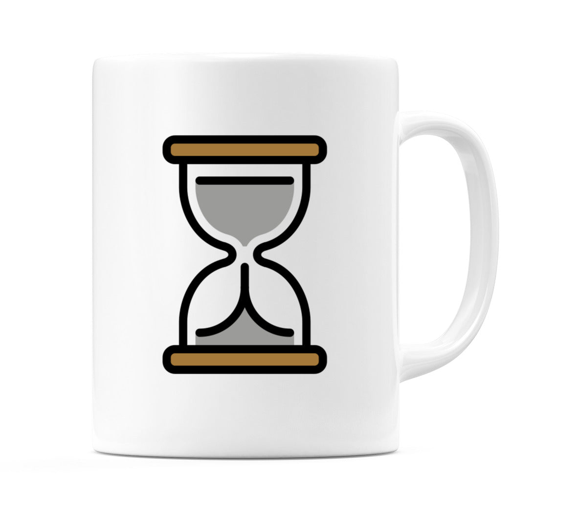 Hourglass Not Done Emoji Mug
