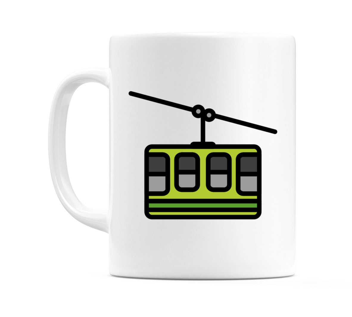 Mountain Cableway Emoji Mug
