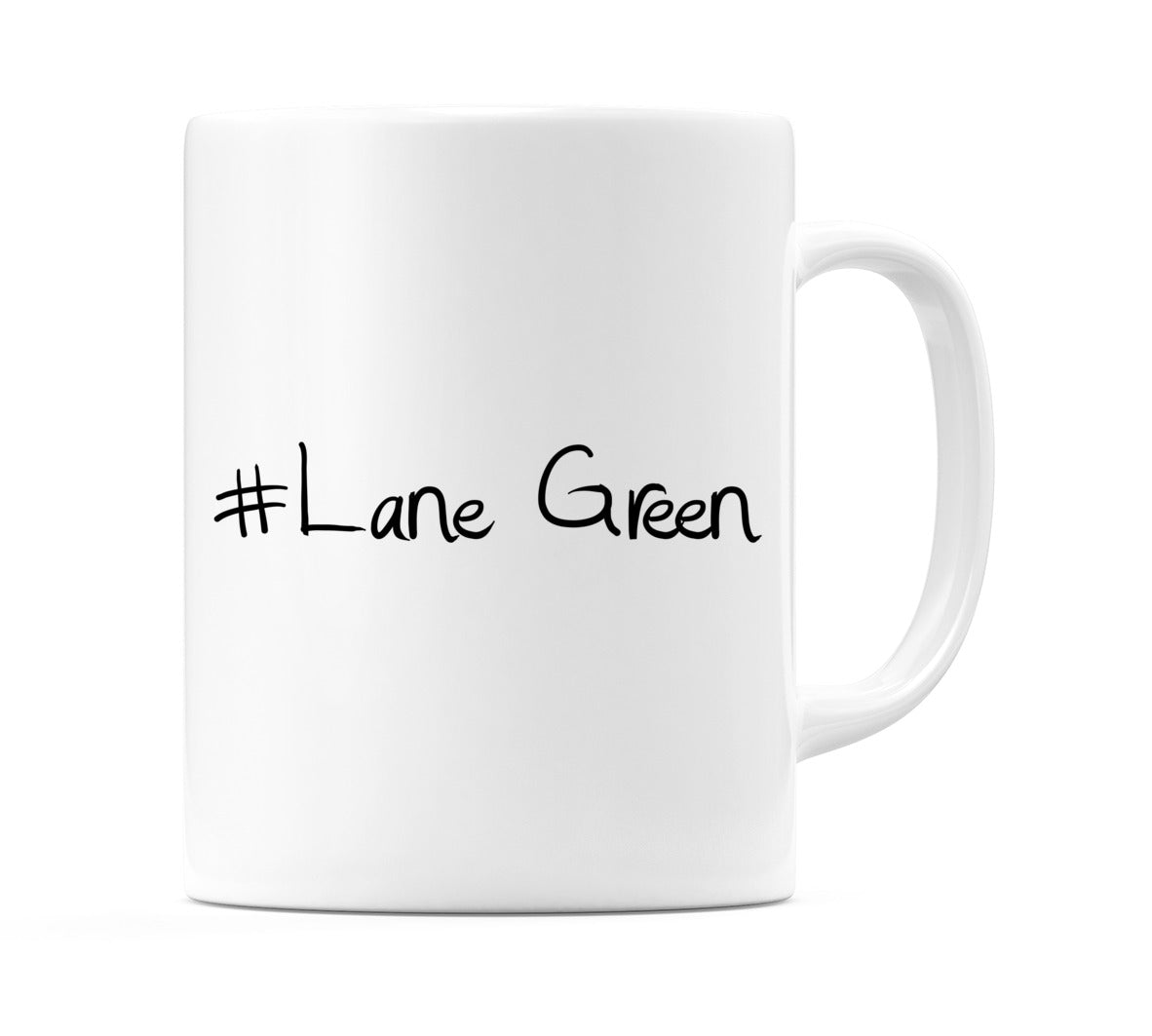 #Lane Green Mug