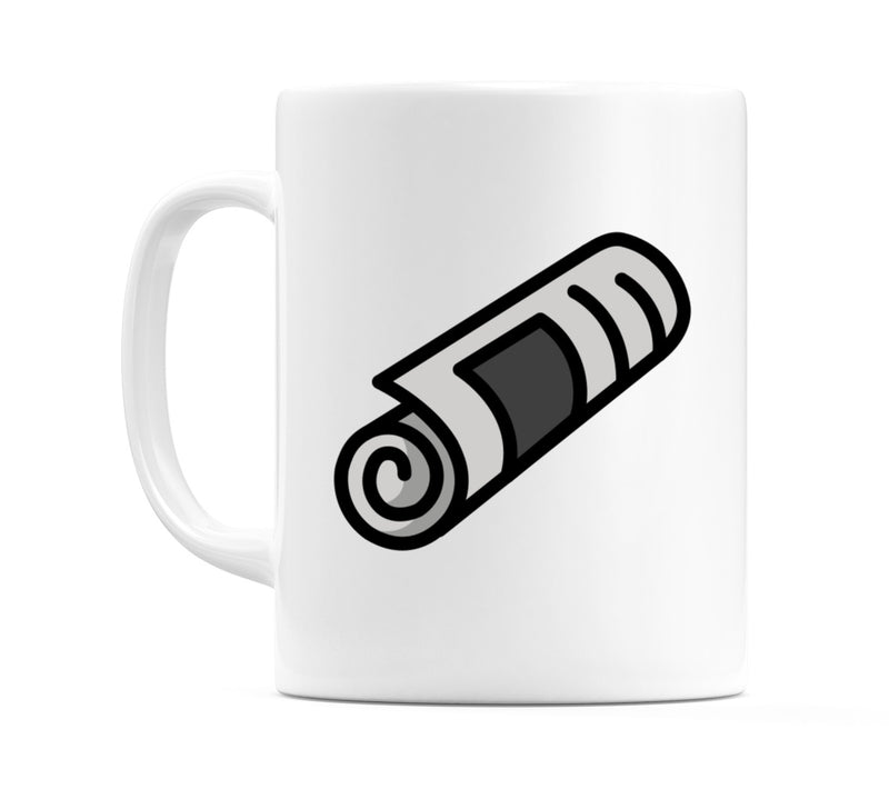 Rolled-Up Newspaper Emoji Mug - WeDoMugs.com