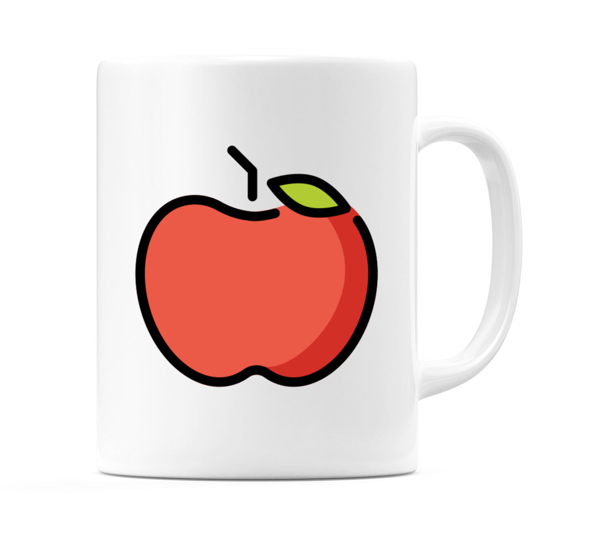 Red Apple Emoji Mug