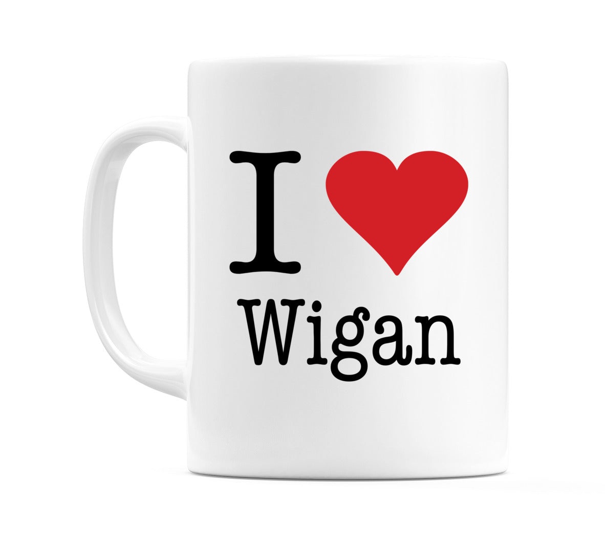 I Love Wigan Mug